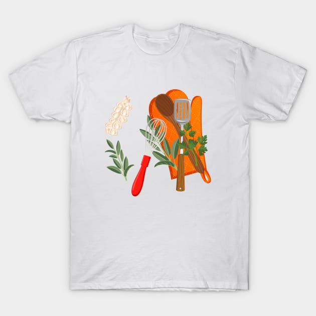 Wisk MItts T-Shirt by SWON Design